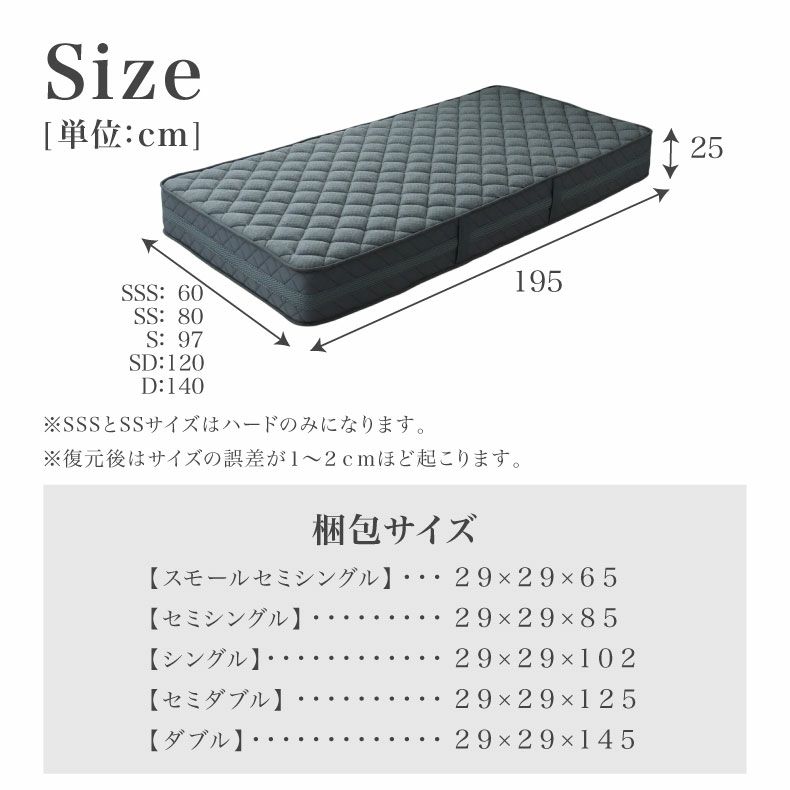 マットレス | ポケットコイルマットレス 超高密度 硬さが選べる バリューP06