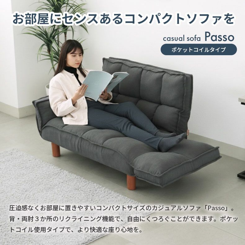 ２人掛けソファ | 2人掛け カジュアルソファ パッソプラス