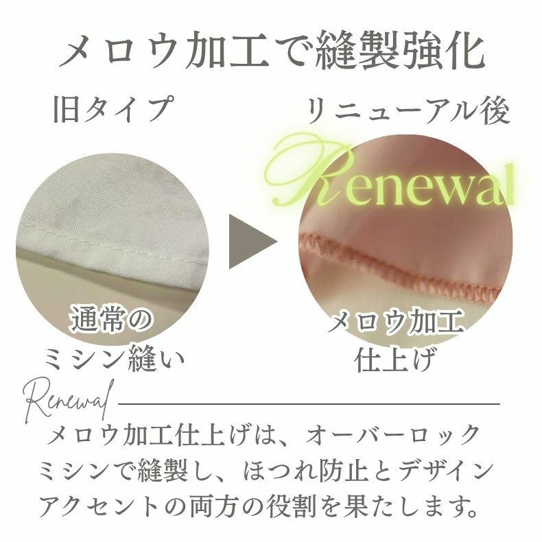 ピローケース フリル