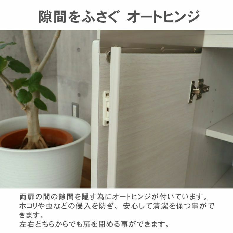 カウンター・キッチン収納 | 幅200cmカウンター 片パネル左 80三段引出 60開き ネオ