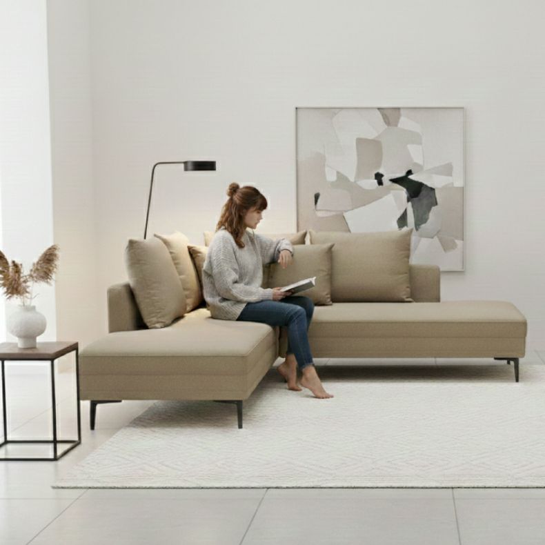 おしゃれなカウチソファ | カウチソファ ナディア