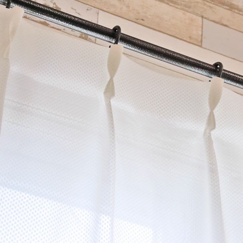 レースカーテン（薄地） | 2枚入り  遮像 レースカーテン Wリード