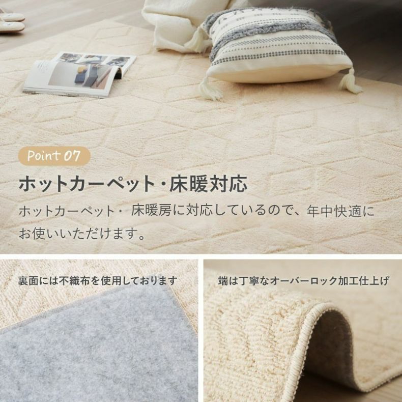 柄物・デザインラグ | コットンラグ コットンケーブル&キューブ